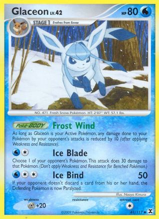 Glaceon (41/111) [Platinum: Rising Rivals]-1