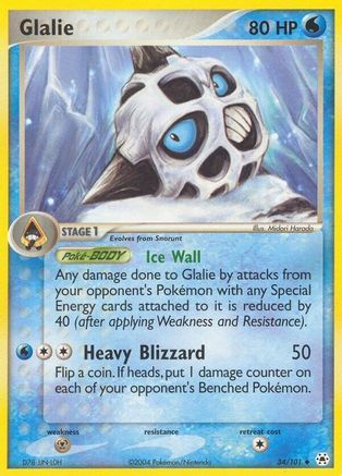 Glalie (34/101) [EX: Hidden Legends]-1