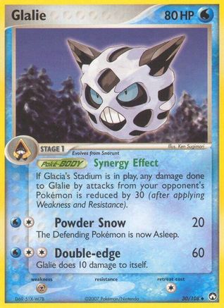 Glalie (30/108) [EX: Power Keepers]-1