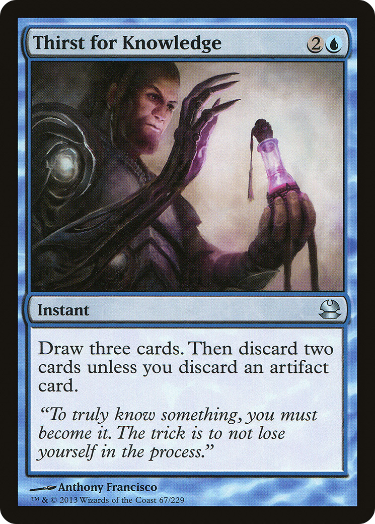 Thirst for Knowledge [Modern Masters]-1