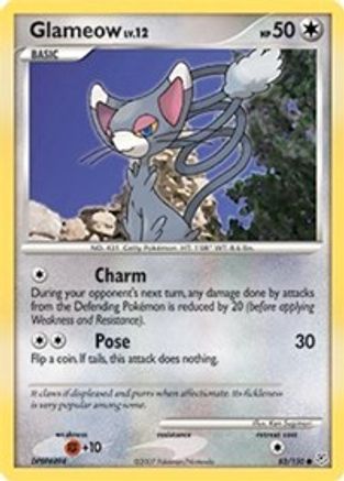 Glameow (83/130) [Diamond & Pearl: Base Set]-1