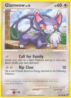 Glameow (65/100) [Diamond & Pearl: Majestic Dawn]-1