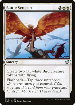 Battle Screech [Phyrexia: All Will Be One Commander]-3