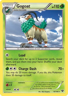 Gogoat (19/146) [XY: Base Set]-1