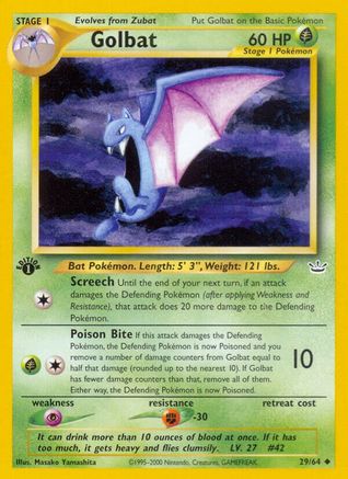 Golbat (29/64) [Neo Revelation Unlimited]-1