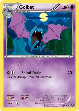 Golbat (54/135) [Black & White: Plasma Storm]-1