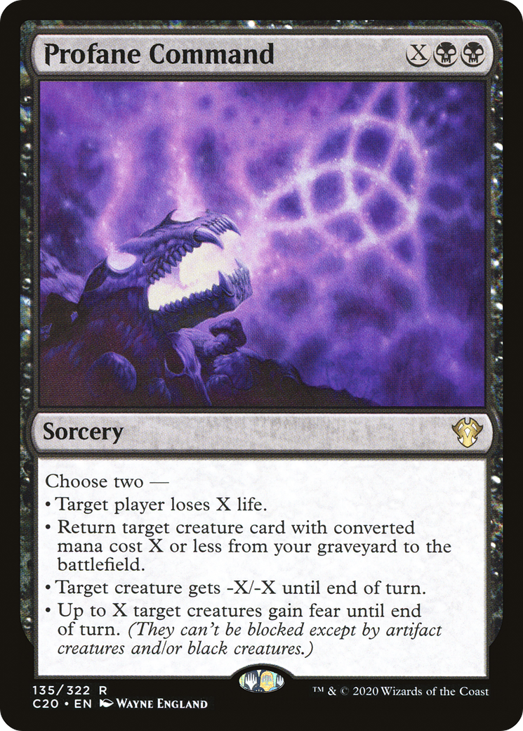 Profane Command [Commander 2020]-1