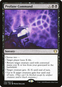 Profane Command [Commander 2020]-1