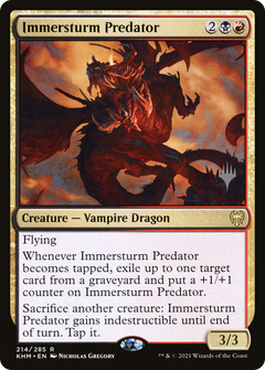 Immersturm Predator (Promo Pack) [Kaldheim Promos]-1