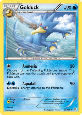 Golduck (35/149) [Black & White: Boundaries Crossed]-1