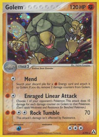 Golem (6/92) [EX: Legend Maker]-1
