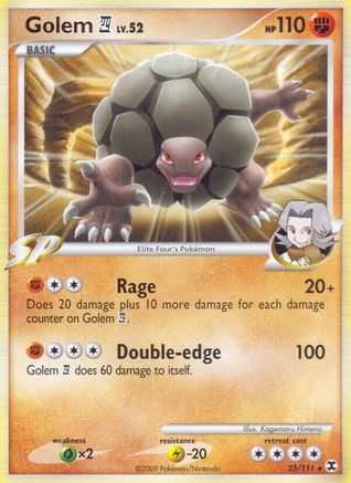 Golem (23/111) [Platinum: Rising Rivals]-1