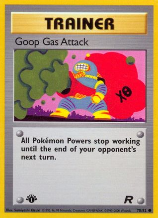 Goop Gas Attack (78/82) [Team Rocket 1st Edition]-1