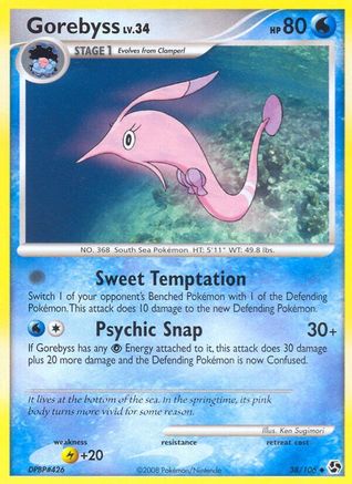 Gorebyss (38/106) [Diamond & Pearl: Great Encounters]-1