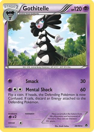 Gothitelle (48/98) [Black & White: Emerging Powers]-1