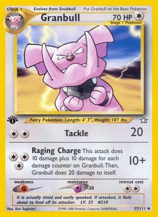 Granbull (37/111) [Neo Genesis Unlimited]-1