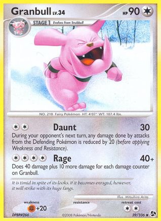Granbull (39/106) [Diamond & Pearl: Great Encounters]-1