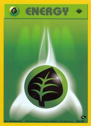 Grass Energy (129/132) [Gym Challenge Unlimited]-1