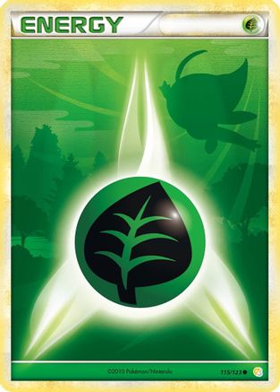 Grass Energy (115/123) [HeartGold & SoulSilver: Base Set]-1