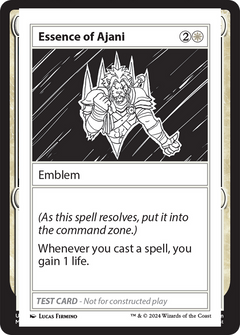 Essence of Ajani [Mystery Booster 2 Playtest Cards]-1