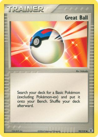 Great Ball (92/112) [EX: FireRed & LeafGreen]-1