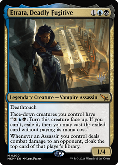 Etrata, Deadly Fugitive (Promo Pack) [Murders at Karlov Manor Promos]-1