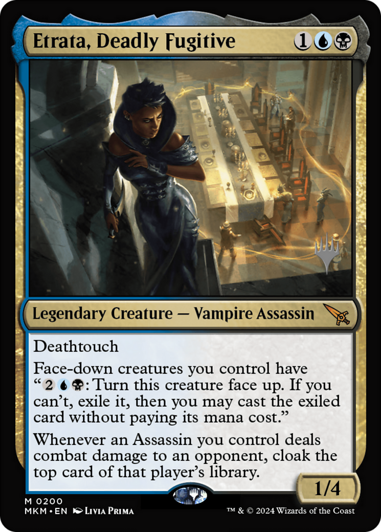 Etrata, Deadly Fugitive (Promo Pack) [Murders at Karlov Manor Promos]-1