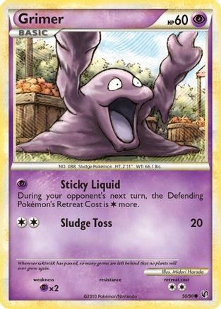 Grimer (50/90) [HeartGold & SoulSilver: Undaunted]-1