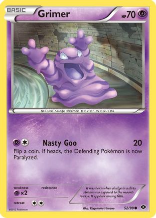 Grimer (52/99) [Black & White: Next Destinies]-1