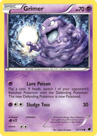 Grimer (45/116) [Black & White: Plasma Freeze]-1
