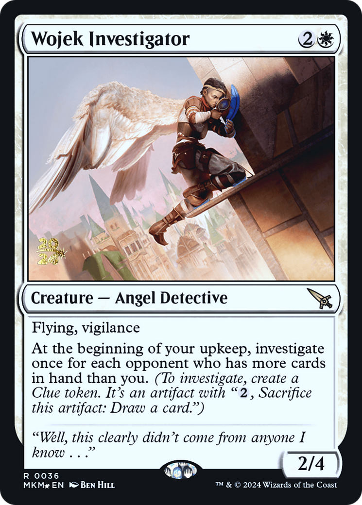 Wojek Investigator [Murders at Karlov Manor Prerelease Promos]-1