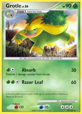 Grotle (49/127) [Platinum: Base Set]-1