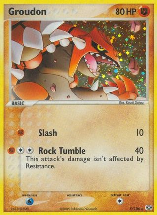 Groudon (5/106) [EX: Emerald]-1