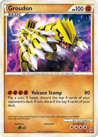 Groudon (SL4) [HeartGold & SoulSilver: Call of Legends]-1