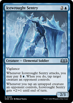 Icewrought Sentry [Wilds of Eldraine]-1