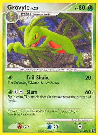 Grovyle (39/100) [Diamond & Pearl: Stormfront]-1
