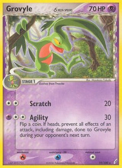 Grovyle(19/100) (Delta Species) [EX: Crystal Guardians]-1