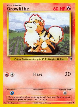 Growlithe (45/110) [Legendary Collection]-1