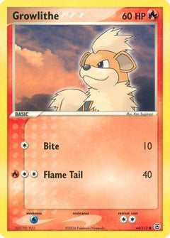 Growlithe (64/112) [EX: FireRed & LeafGreen]-1