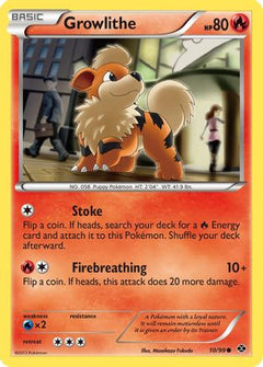 Growlithe (10/99) [Black & White: Next Destinies]-1