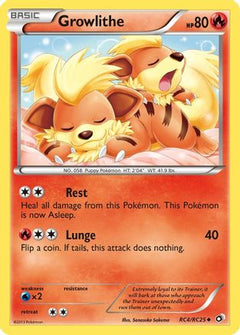 Growlithe (RC4/RC25) [Black & White: Legendary Treasures]-1
