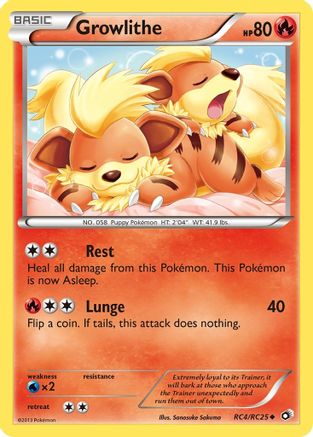 Growlithe (RC4/RC25) [Black & White: Legendary Treasures]-1