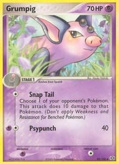 Grumpig (30/106) (Stamped) [EX: Emerald]-1