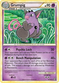 Grumpig (23/102) [HeartGold & SoulSilver: Triumphant]-1