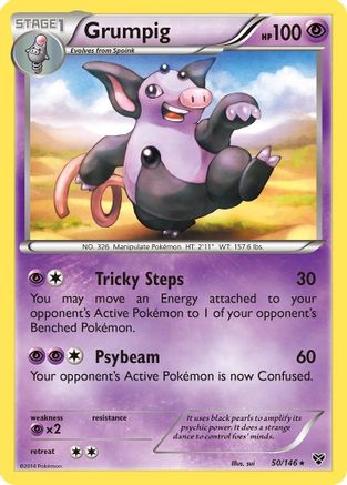 Grumpig (50/146) [XY: Base Set]-1