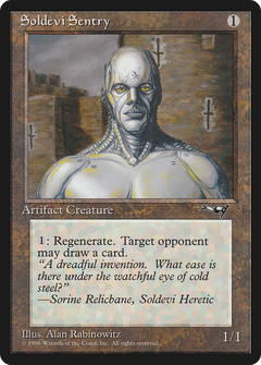 Soldevi Sentry (Hands Raised) [Alliances]-1