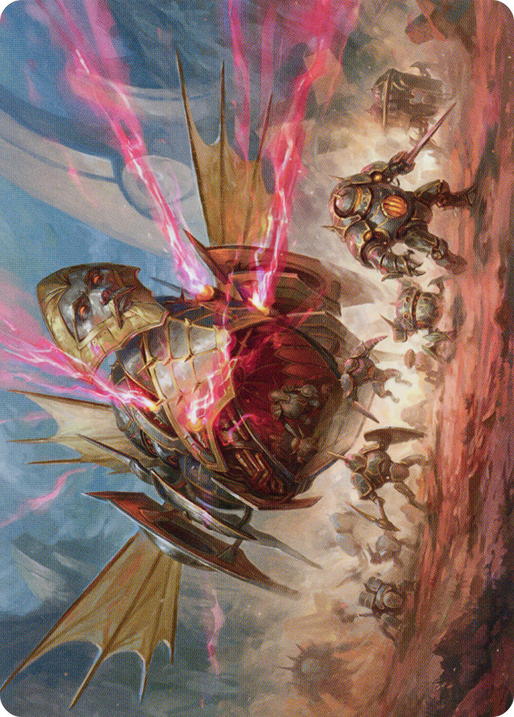 Liberator, Urza's Battlethopter // Liberator, Urza's Battlethopter (ABRO-044) - The Brothers' War Art Series (Borderless)-1