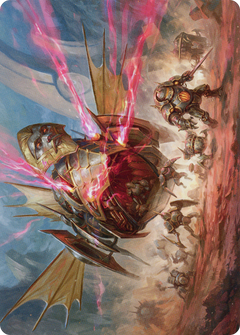 Liberator, Urza's Battlethopter // Liberator, Urza's Battlethopter (ABRO-044) - The Brothers' War Art Series (Borderless)-1