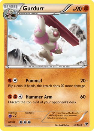 Gurdurr (66/146) [XY: Base Set]-1