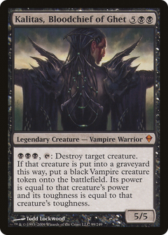 Kalitas, Bloodchief of Ghet [Zendikar]-1